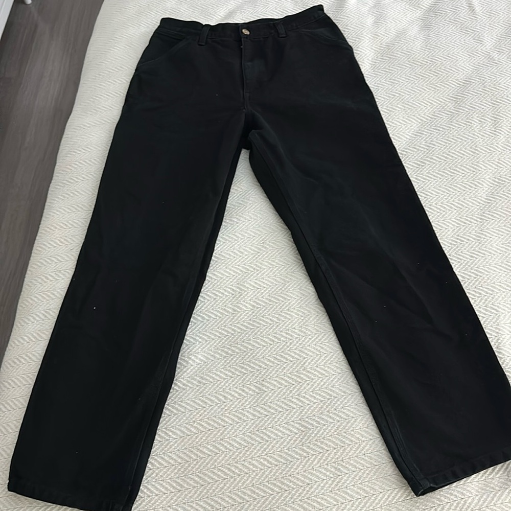 Black jeans , Carhart relaxed fit, size 31